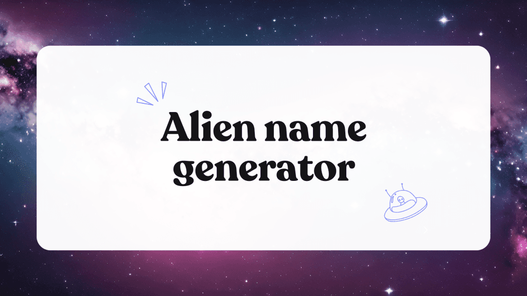 alien name generator