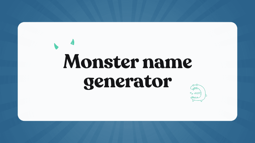 monster name generator