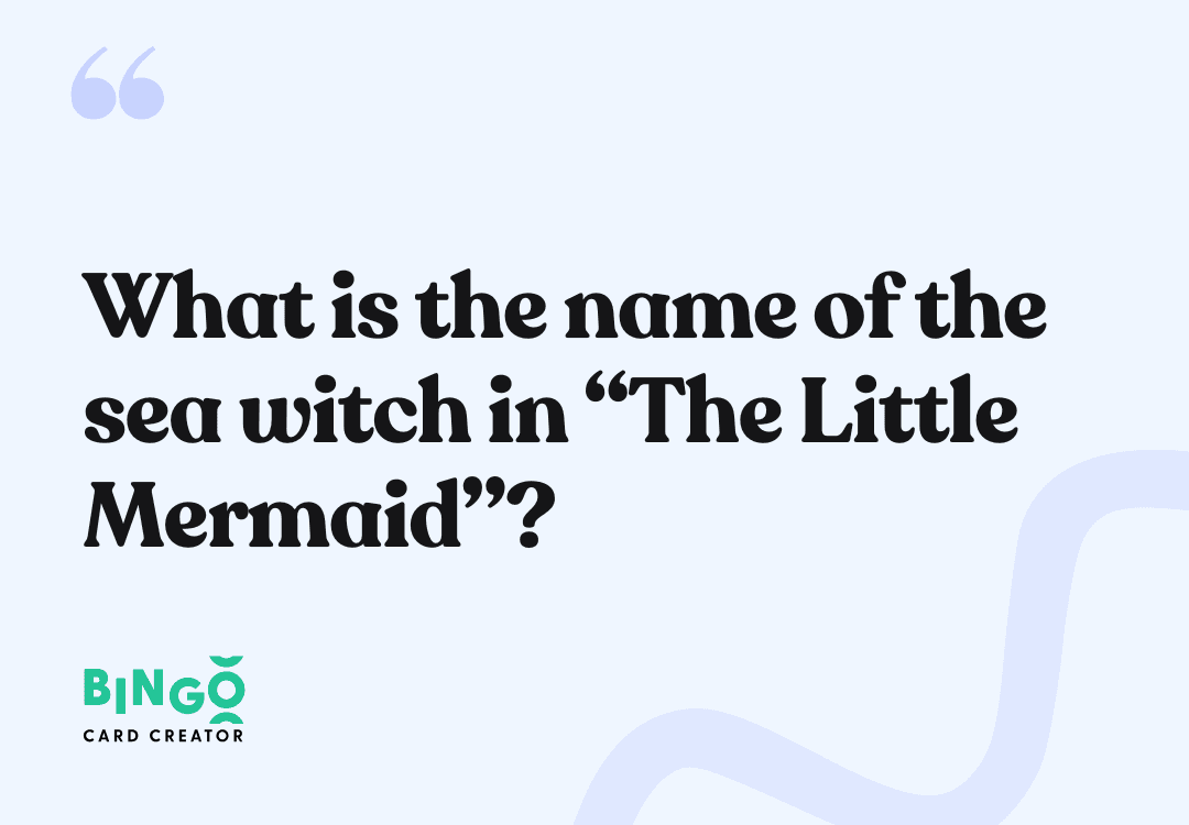 the little mermaid witch